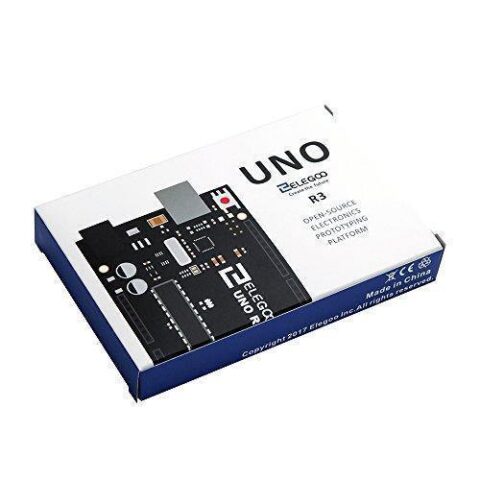 UNO R3 Controller Board Black | elegoo.cz